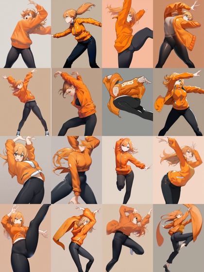Prompt1 - Animagine XL v3.1 のQuality Modifiers, Aesthetic Tags の違いによる出力の違いの比較:画像4