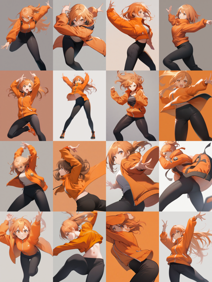 Prompt2 - Animagine XL v3.1 のQuality Modifiers, Aesthetic Tags の違いによる出力の違いの比較:画像5
