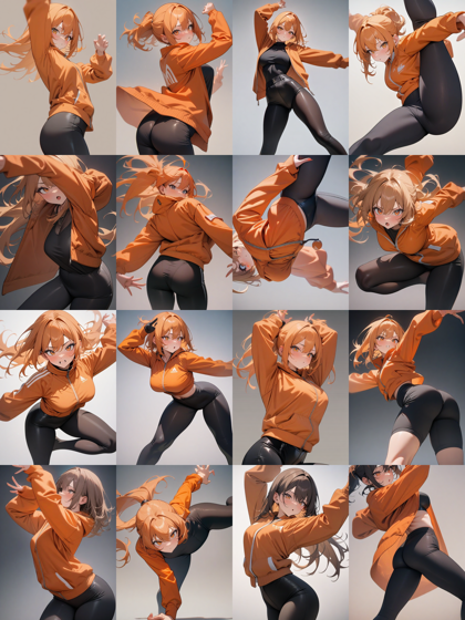 Prompt1 - Animagine XL v3.1 のQuality Modifiers, Aesthetic Tags の違いによる出力の違いの比較:画像26