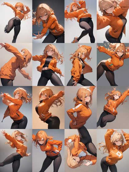 Animagine XL v3.1 のQuality Modifiers, Aesthetic Tags の違いによる出力の違いの比較:画像25