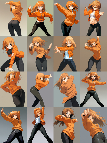Prompt1 - Animagine XL v3.1 のQuality Modifiers, Aesthetic Tags の違いによる出力の違いの比較:画像34