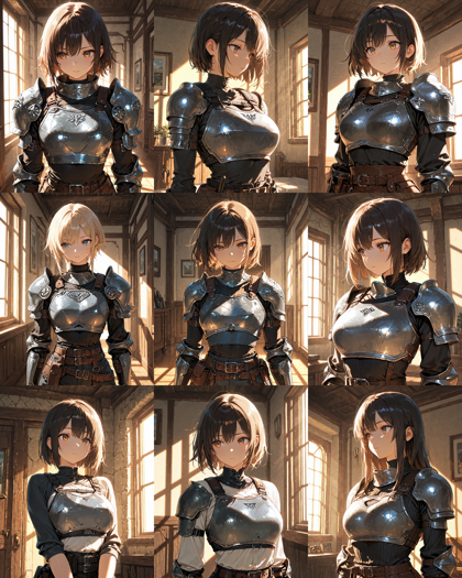 Nova Anime XL v12.0 - 逆光、横からの光、下からの光など光源を表現するプロンプト、画像生成結果:画像8