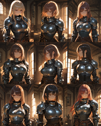 Nova Anime XL v12.0 - 逆光、横からの光、下からの光など光源を表現するプロンプト、画像生成結果:画像14