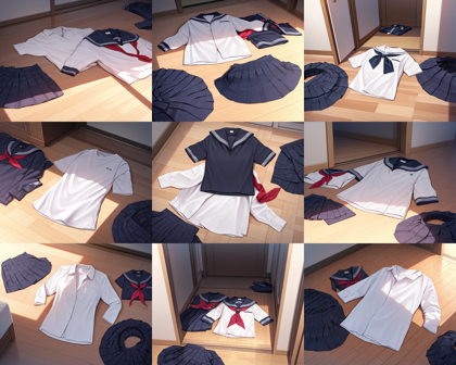 JANKU v5 - 脱ぎ捨てられた衣類のプロンプト:画像11