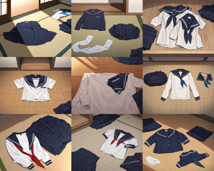 WAI-NSFW-Illustrious v15.0 - 脱ぎ捨てられた衣類のプロンプト:画像7
