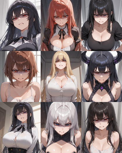 Prefect illustrious XL v4.0 - 嫌悪の表情を表現するプロンプト、画像生成結果:画像4