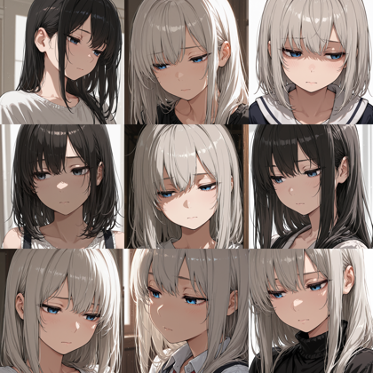 AlcAI - AnimeHaven Awakening - v30 - 伏し目を表現するプロンプト、画像生成結果:画像5