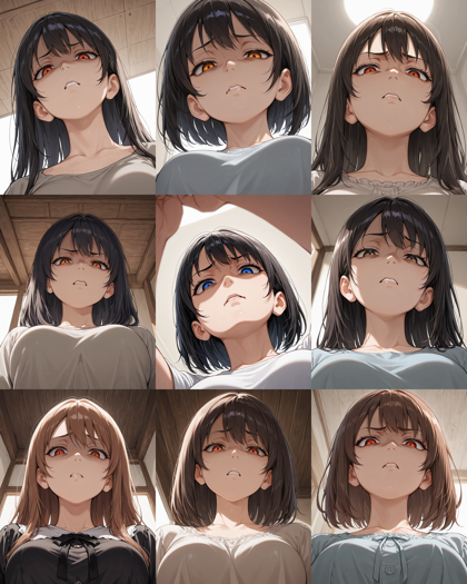 Nova Anime XL v15.0 - 見下している表情、上から目線の表情を表現するプロンプト、画像生成結果:画像2