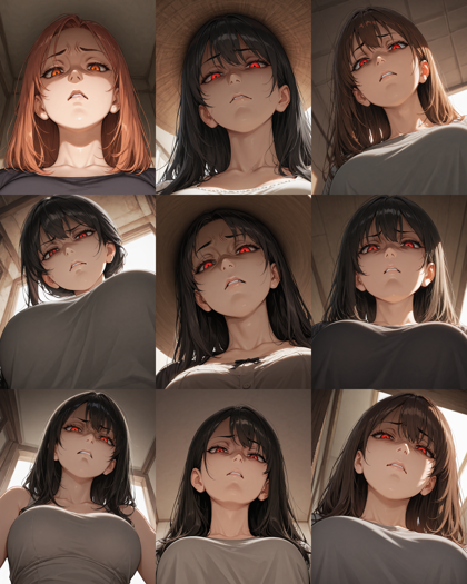 Prefect illustrious XL v6.0 - 見下している表情、上から目線の表情を表現するプロンプト、画像生成結果:画像3