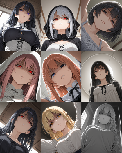 Unholy Desire Mix - Sinister v7.0 - 見下している表情、上から目線の表情を表現するプロンプト、画像生成結果:画像4