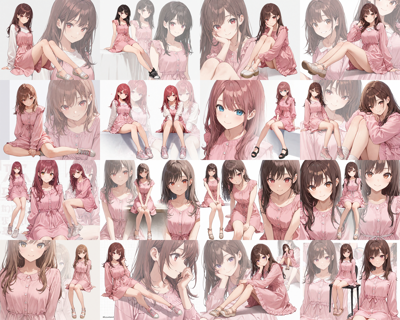 Nova Anime XL v5.0 - キャラクターと合わせて拡大した顔を描画するプロンプト:画像3