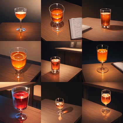 boleromix v7.00 - ガラスのコップを表現するプロンプト、画像生成結果:画像9