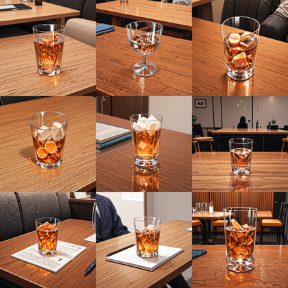 Kawaii Realistic Manga IL Mix v0.2 - ガラスのコップを表現するプロンプト、画像生成結果:画像10