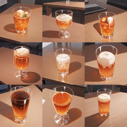 Prefect illustrious XL v4.0 - ガラスのコップを表現するプロンプト、画像生成結果:画像4