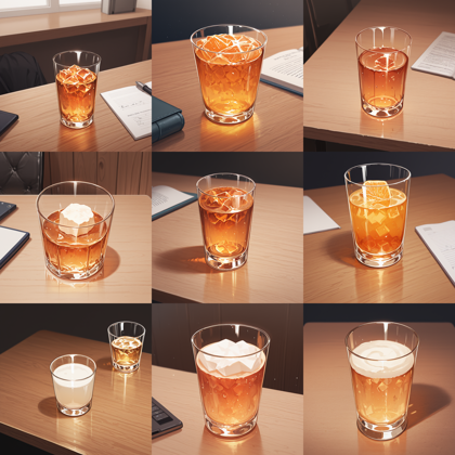 SteinIllustrious v16 - ガラスのコップを表現するプロンプト、画像生成結果:画像7