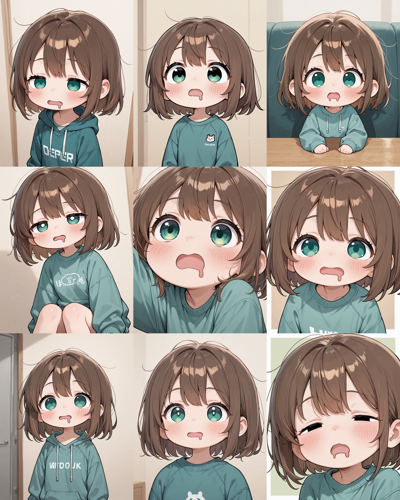 Nova Anime XL v15.0 - 口から涎が出ている、涎表現で口が欠けている表情を表現するプロンプト、画像生成結果:画像5