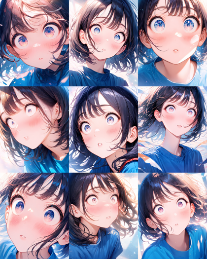Animagine XL v4.0 opt - 恍惚の表情のプロンプトと画像生成結果:画像7