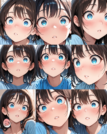 Stein Illustrisous v13 - 恍惚の表情のプロンプトと画像生成結果:画像12