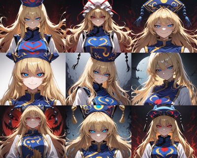 Nova Anime XL v8.0 - 悪い笑顔、邪悪な笑みの表情を出力するプロンプト:画像4