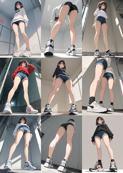 Unholy Desire Mix - Sinister v7.0 - 床、足先の高さの目線で全身を表現するプロンプト、画像生成結果:画像5