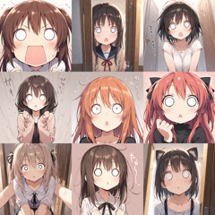 Nova Anime v7.0 - 白目をむく表情のプロンプト・画像生成結果:画像6