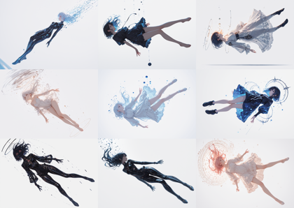 RAMTHRUST'S-NSFW-PINK-ALCHEMY-MIX 1.76 - 空中に浮いているポーズのキャラクターを表現するプロンプト、画像生成結果:画像57