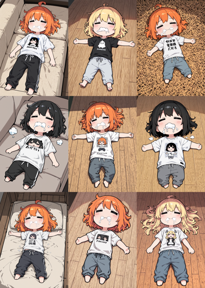 Hakushi Mix v1.41 - 口から泡を吹いているキャラクターを表現するプロンプト、画像生成結果:画像6