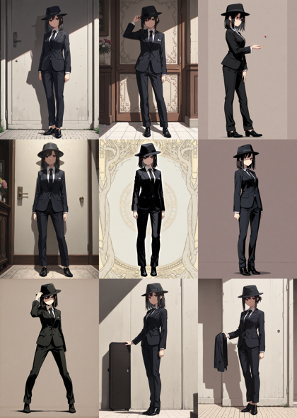 Hakushi Mix v1.41 - フォーマルな帽子を表現するプロンプト:画像6