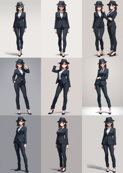 SteinIllustrious v15 - フォーマルな帽子を表現するプロンプト:画像4