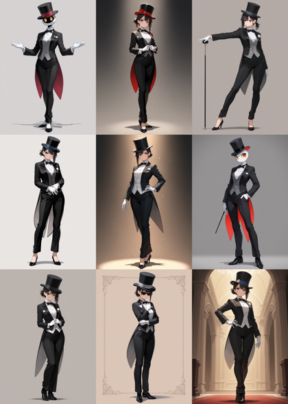 SteinIllustrious v15 - フォーマルな帽子を表現するプロンプト:画像10