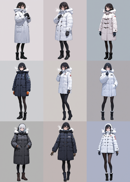 REED Illustration IL SDXL v3.0 - キャラクターの全身を表現するプロンプト、画像生成結果:画像5