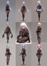Hakushi Mix v1.3 - 全身タイツ、全身網タイツを表現するプロンプト、画像生成結果:画像6