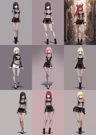 Hakushi Mix v1.3 - 全身タイツ、全身網タイツを表現するプロンプト、画像生成結果:画像18