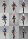 Nova Anime XL v8.0 - 全身タイツ、全身網タイツを表現するプロンプト、画像生成結果:画像3