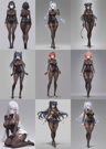 Prefect Illustrious v1.5 - 全身タイツ、全身網タイツを表現するプロンプト、画像生成結果:画像5