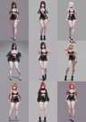 Prefect Illustrious v1.5 - 全身タイツ、全身網タイツを表現するプロンプト、画像生成結果:画像17