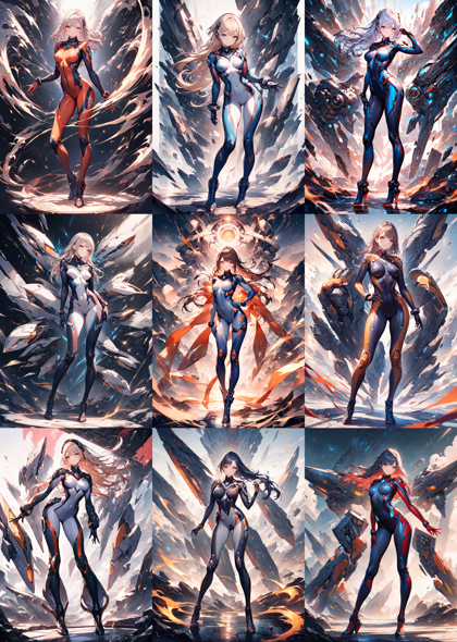 Animagine XL 4.0 opt - ボディスーツ、全身タイツを表現するプロンプト:画像3