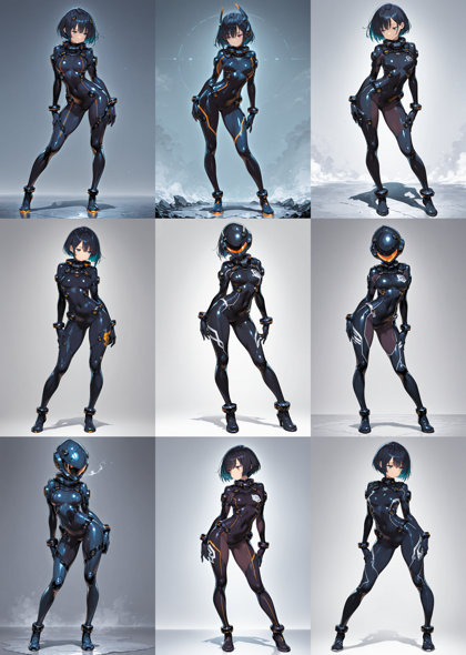 LinenIllustrious v3.0 - ボディスーツ、全身タイツを表現するプロンプト:画像7