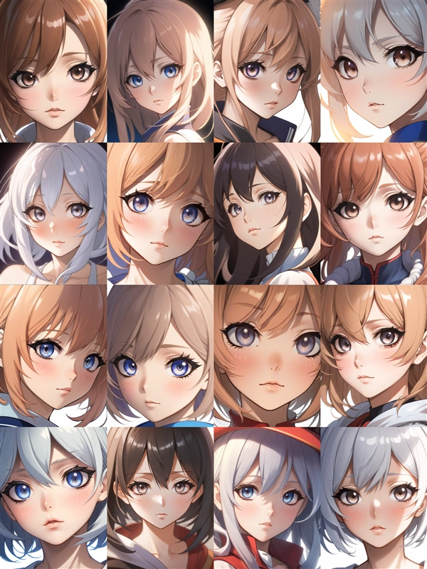 Model: SDXL Yamer's Anime Ultra Infinity V3.0 - 顔のアップ画像を生成するプロンプトと画像生成結果:画像12