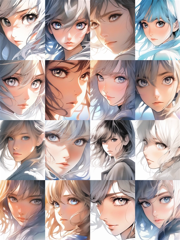 Model: Animagine XL - 顔のアップ画像を生成するプロンプトと画像生成結果:画像14