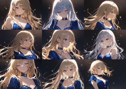 AMIX IL - Async's MIX ILLUSTRIOUS IL_N V3.0 - 背景やキャラクターの周辺にキラキラした光を入れるプロンプト:画像40
