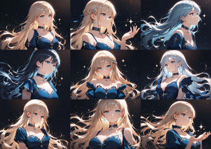 CatPony-Dark Ani-il_v2.1 - 背景やキャラクターの周辺にキラキラした光を入れるプロンプト:画像32