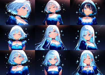 CottonNoob v5.0 - 背景やキャラクターの周辺にキラキラした光を入れるプロンプト:画像33