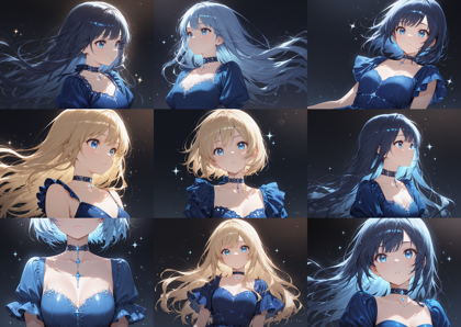 Dvine v5.4 - 背景やキャラクターの周辺にキラキラした光を入れるプロンプト:画像27