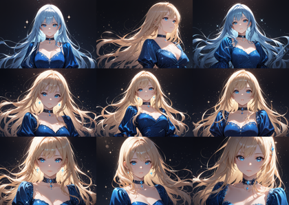 FiaMix Illustrious-XL v2.50 - 背景やキャラクターの周辺にキラキラした光を入れるプロンプト:画像42