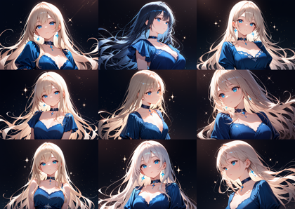 JANKU v5 - 背景やキャラクターの周辺にキラキラした光を入れるプロンプト:画像17