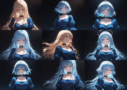 Nova Anime XL v12.0 - 背景やキャラクターの周辺にキラキラした光を入れるプロンプト:画像5