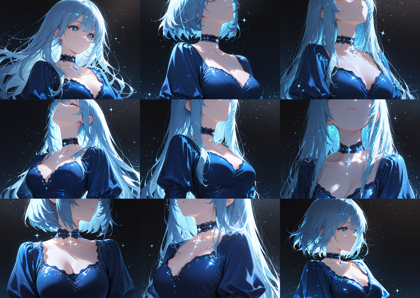 One obsession 17_RED - 背景やキャラクターの周辺にキラキラした光を入れるプロンプト:画像54