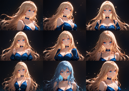 PPPAnimix-IL v15.0 - 背景やキャラクターの周辺にキラキラした光を入れるプロンプト:画像44