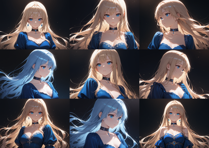 Prefect illustrious XL v3 - 背景やキャラクターの周辺にキラキラした光を入れるプロンプト:画像6